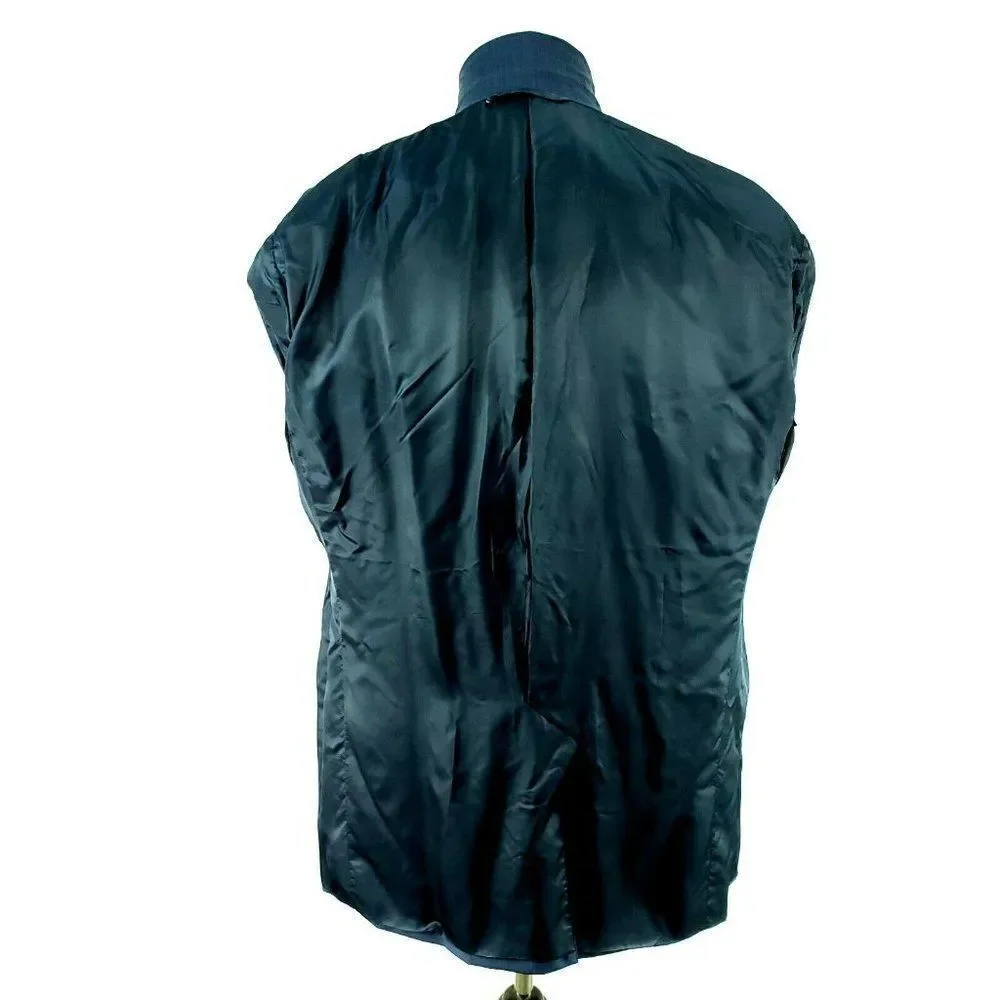 Hickey Freeman‎ Barney's New York Wool 2 Button Bla